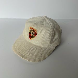 Vintage Porsche Corduroy SnapBack hat